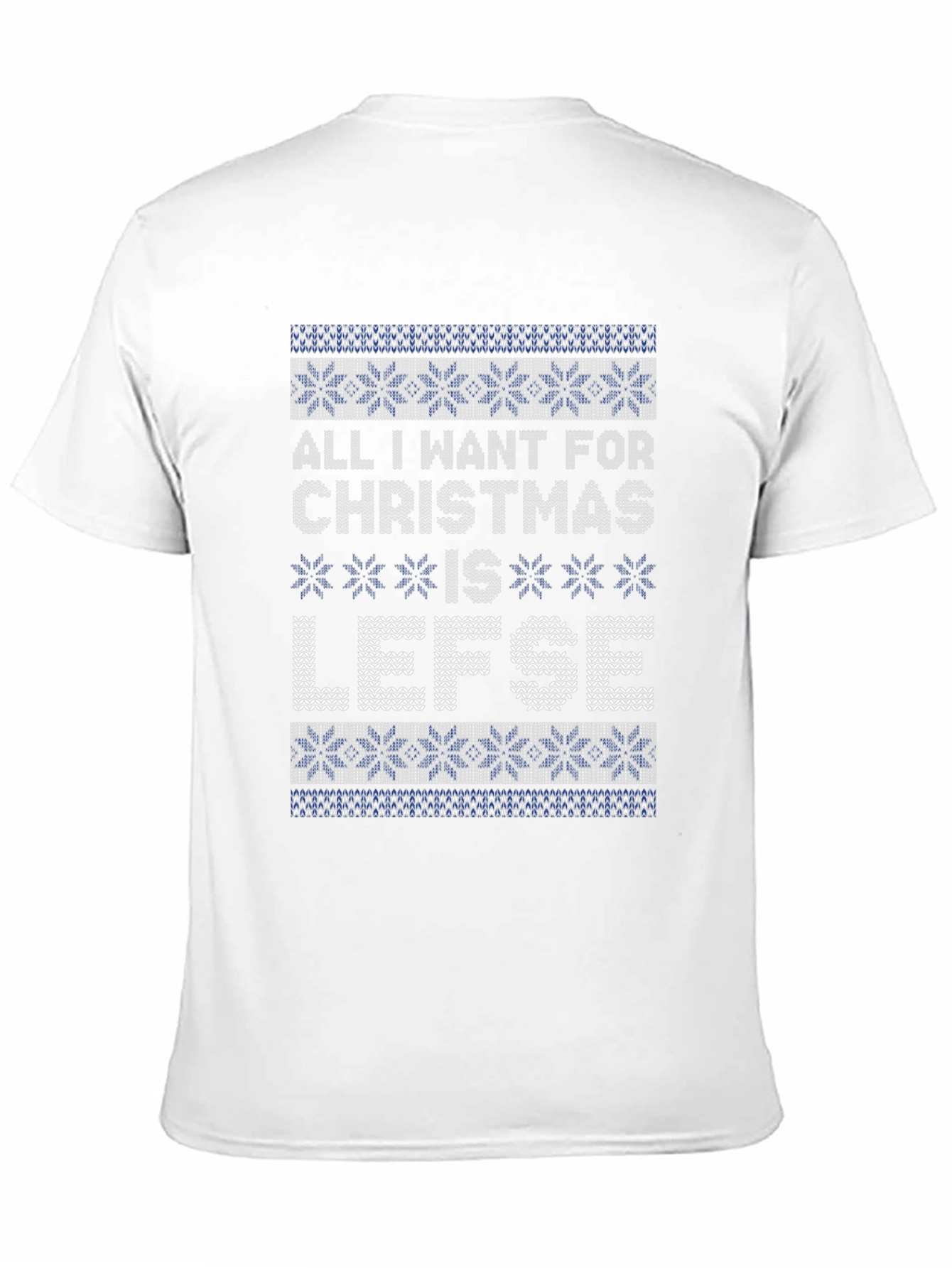 Lefse Christmas T-Shirt Funny Holiday Sweater