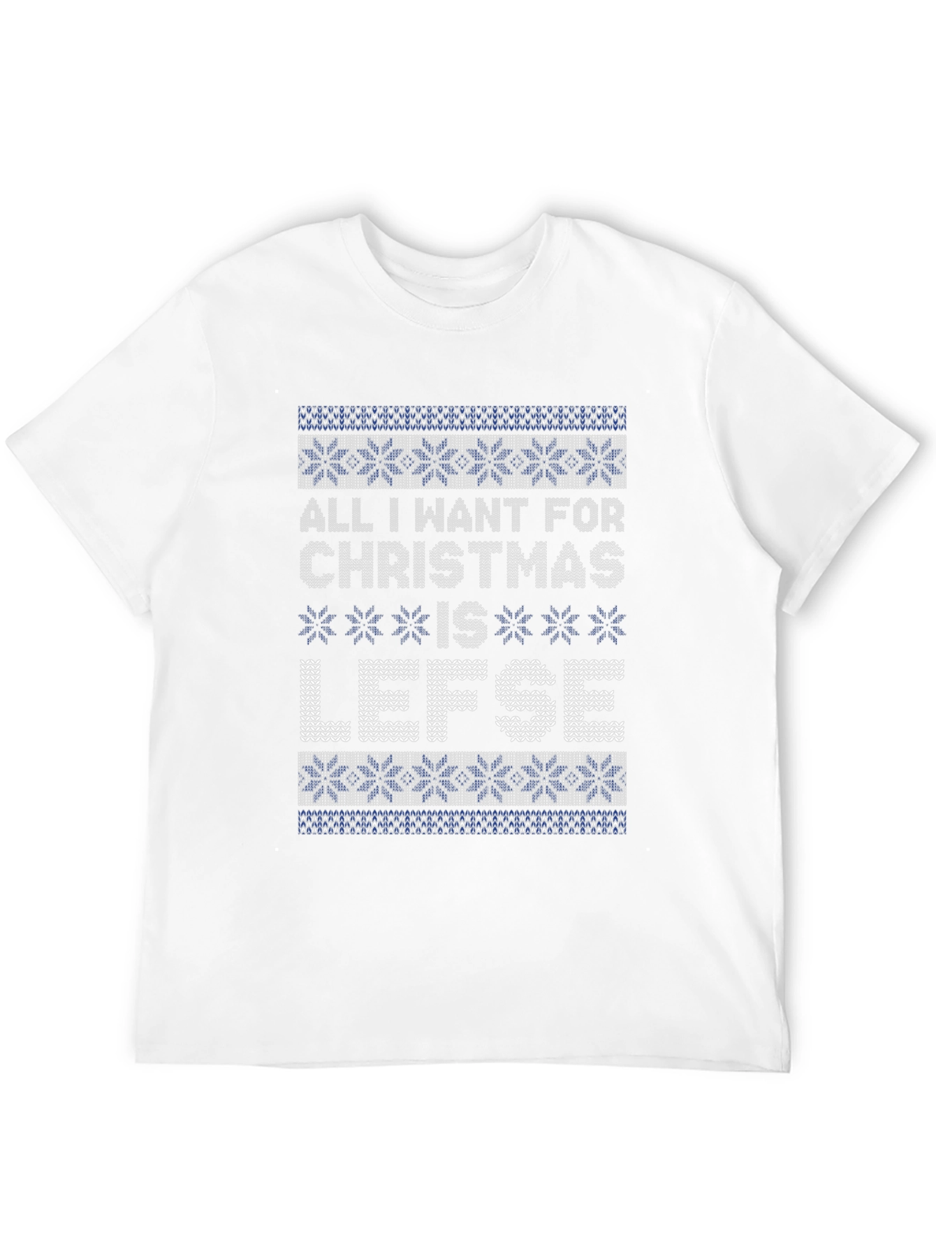 Lefse Christmas T-Shirt Funny Holiday Sweater