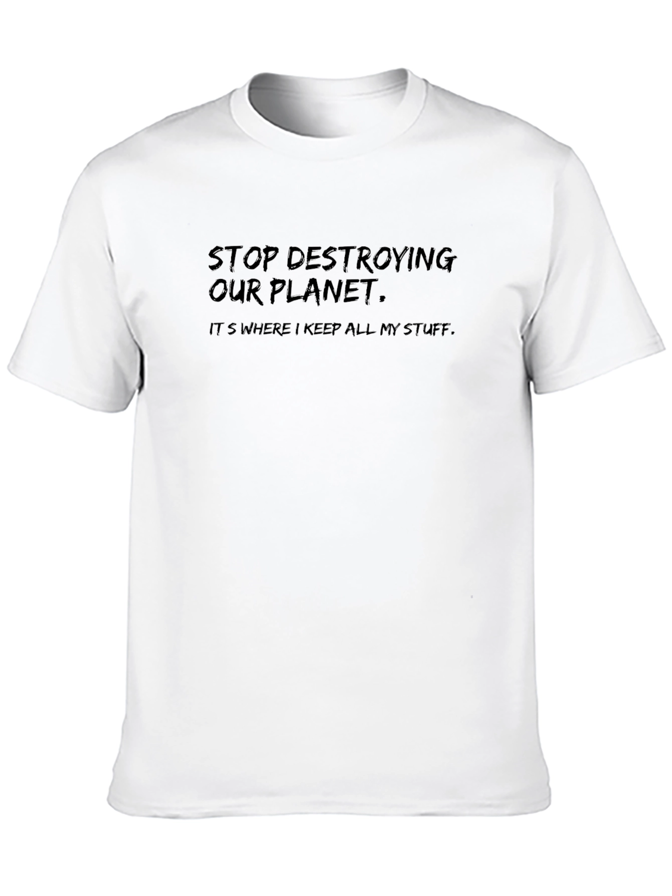 Eco-Friendly Black T-Shirt