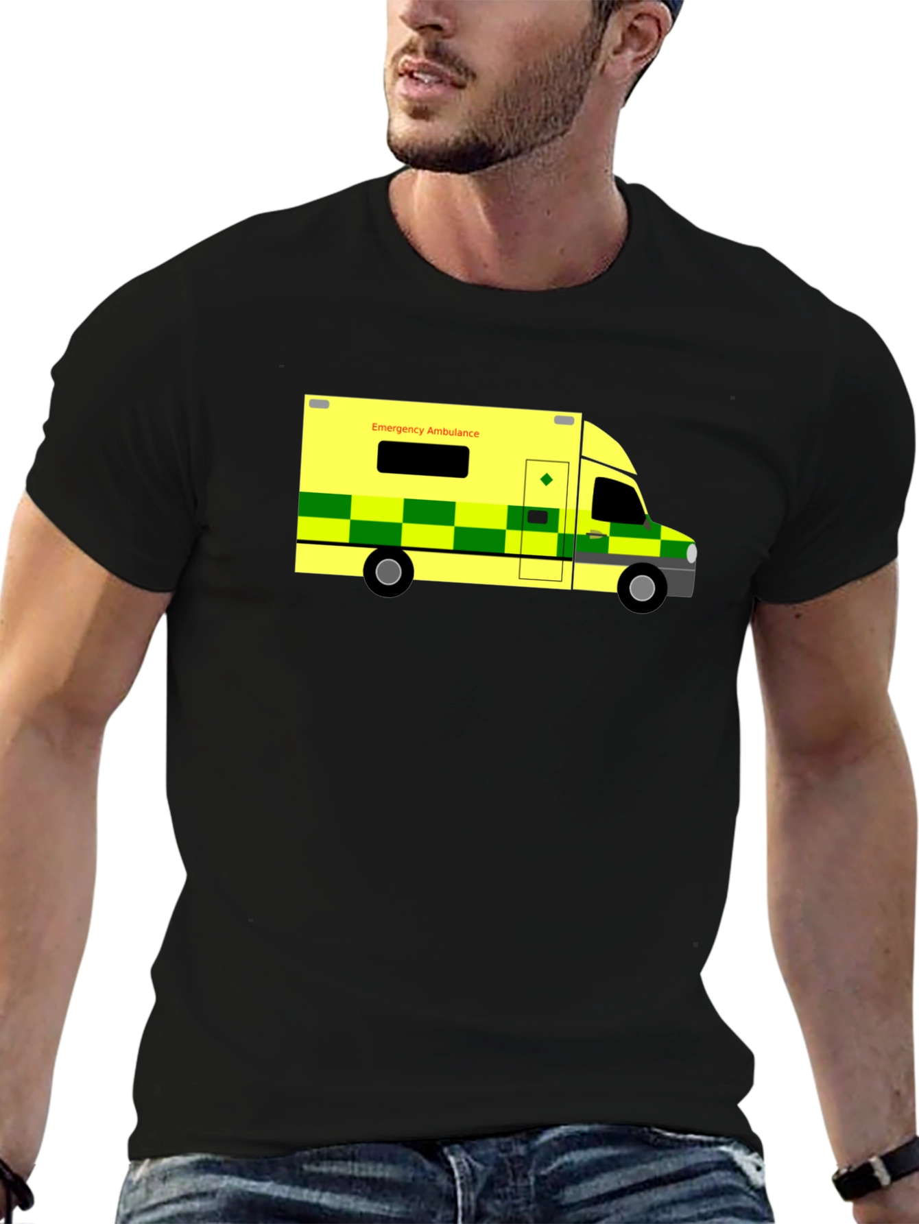 Emergency Ambulance T-Shirt - Graphic Tee