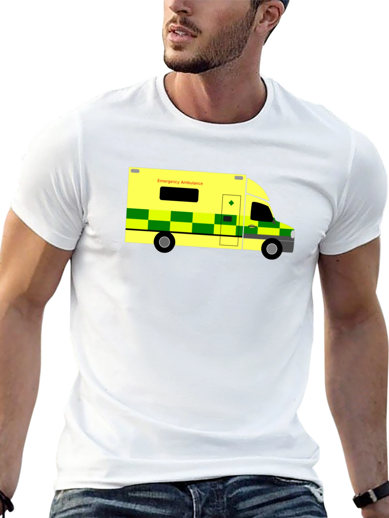 Emergency Ambulance T-Shirt - Graphic Tee