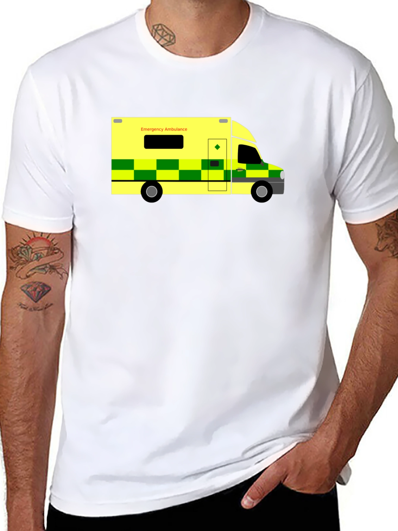 Emergency Ambulance T-Shirt - Graphic Tee