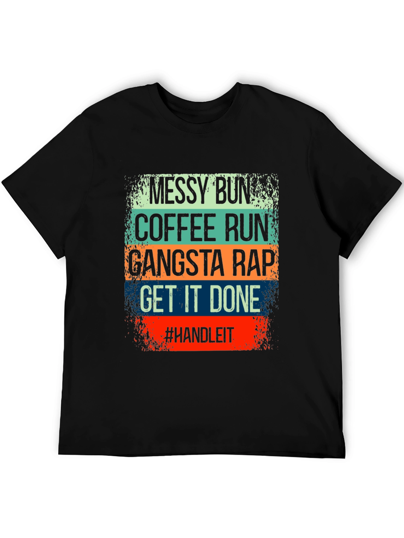 Messy Bun Coffee Run T-Shirt