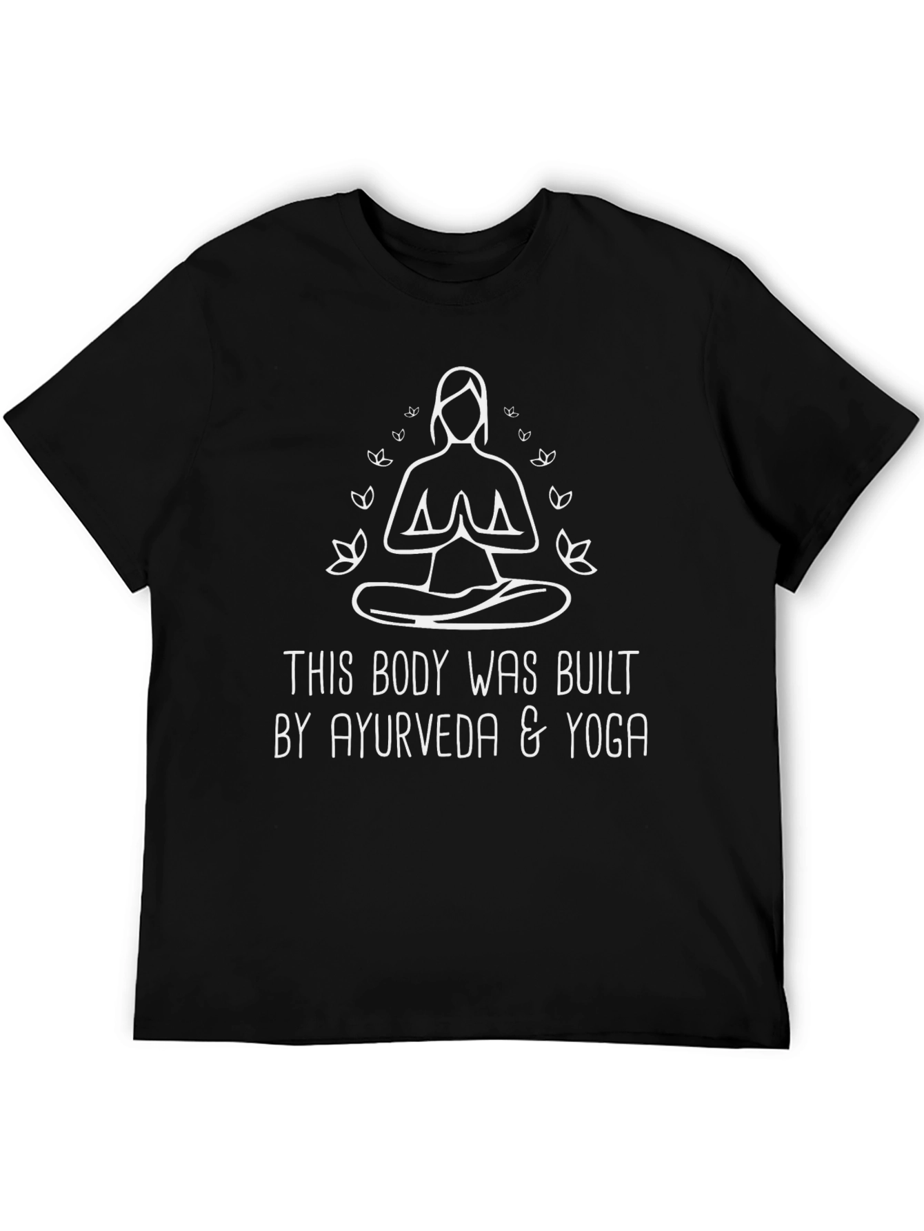 Ayurveda & Yoga Built Body Graphic T-Shirt