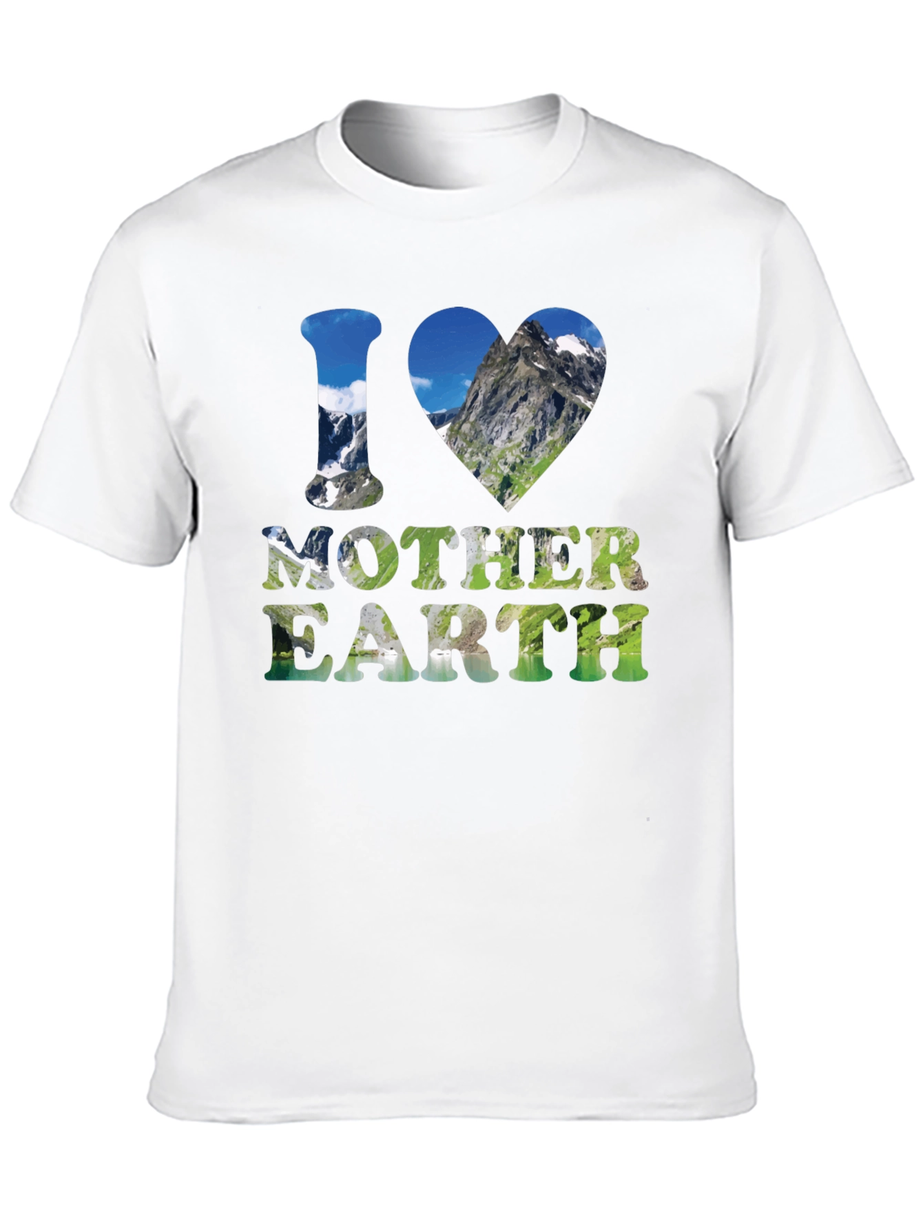 I Love Mother Earth Graphic T-Shirt