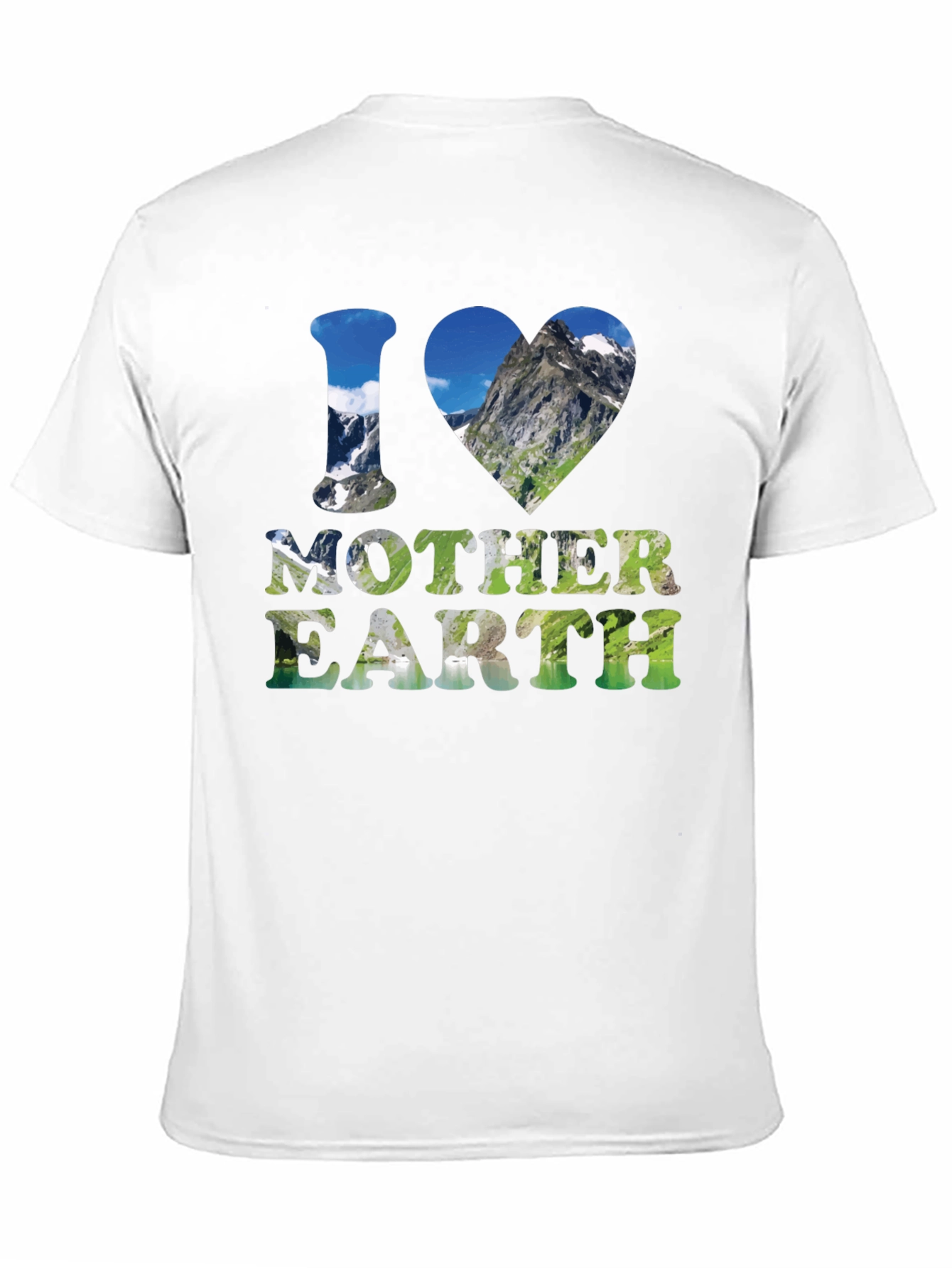 I Love Mother Earth Graphic T-Shirt