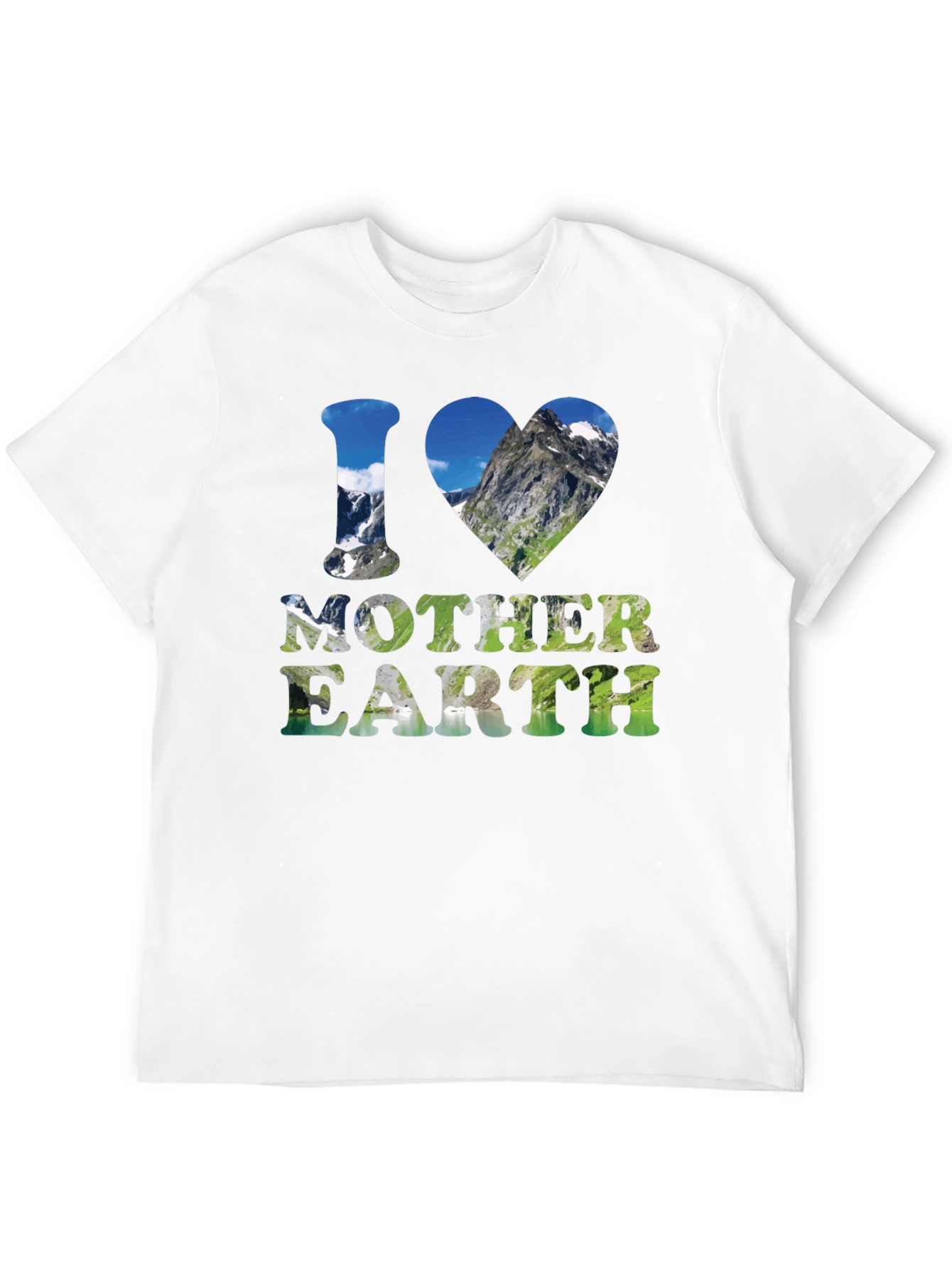 I Love Mother Earth Graphic T-Shirt