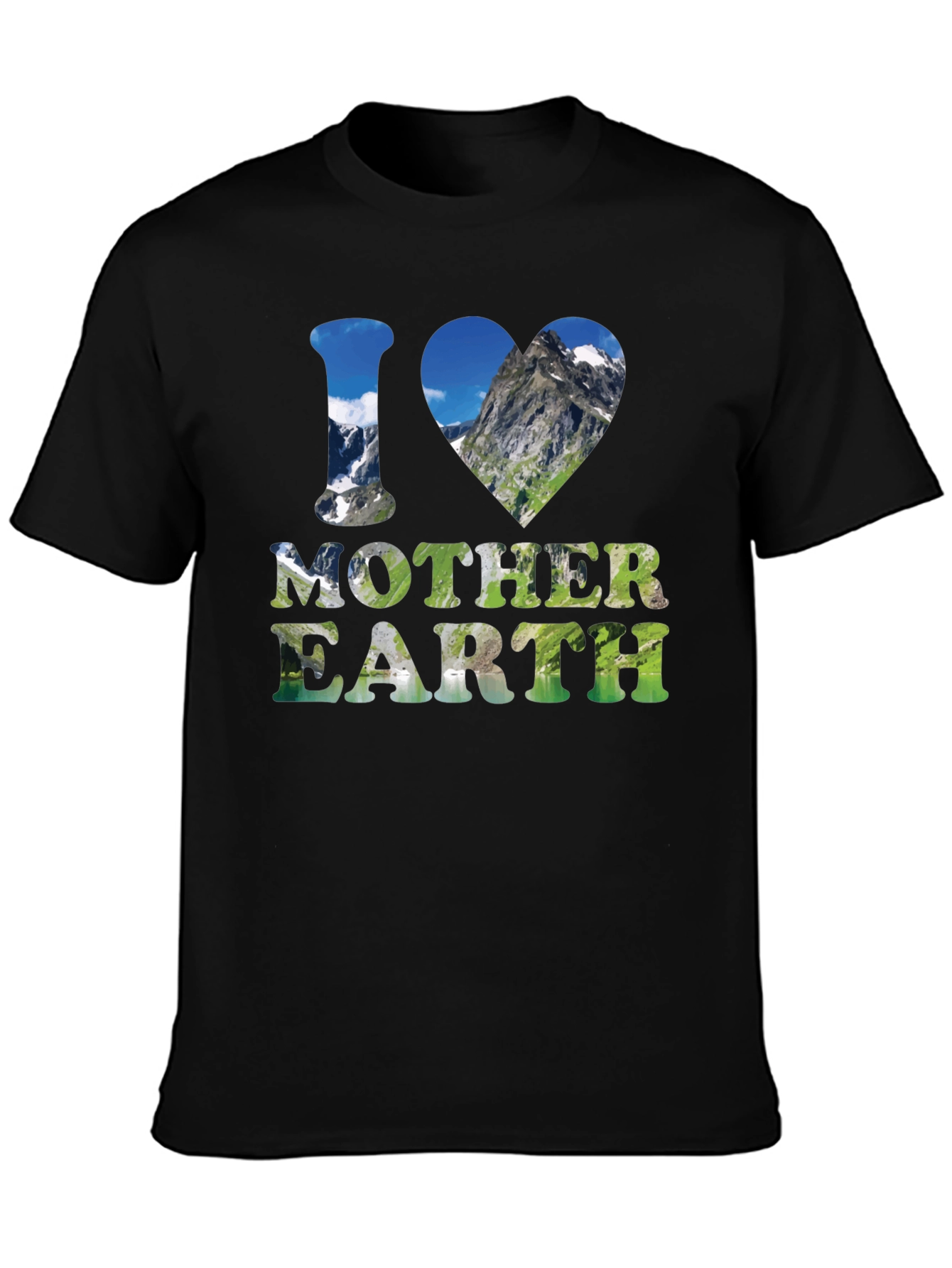 I Love Mother Earth Graphic T-Shirt
