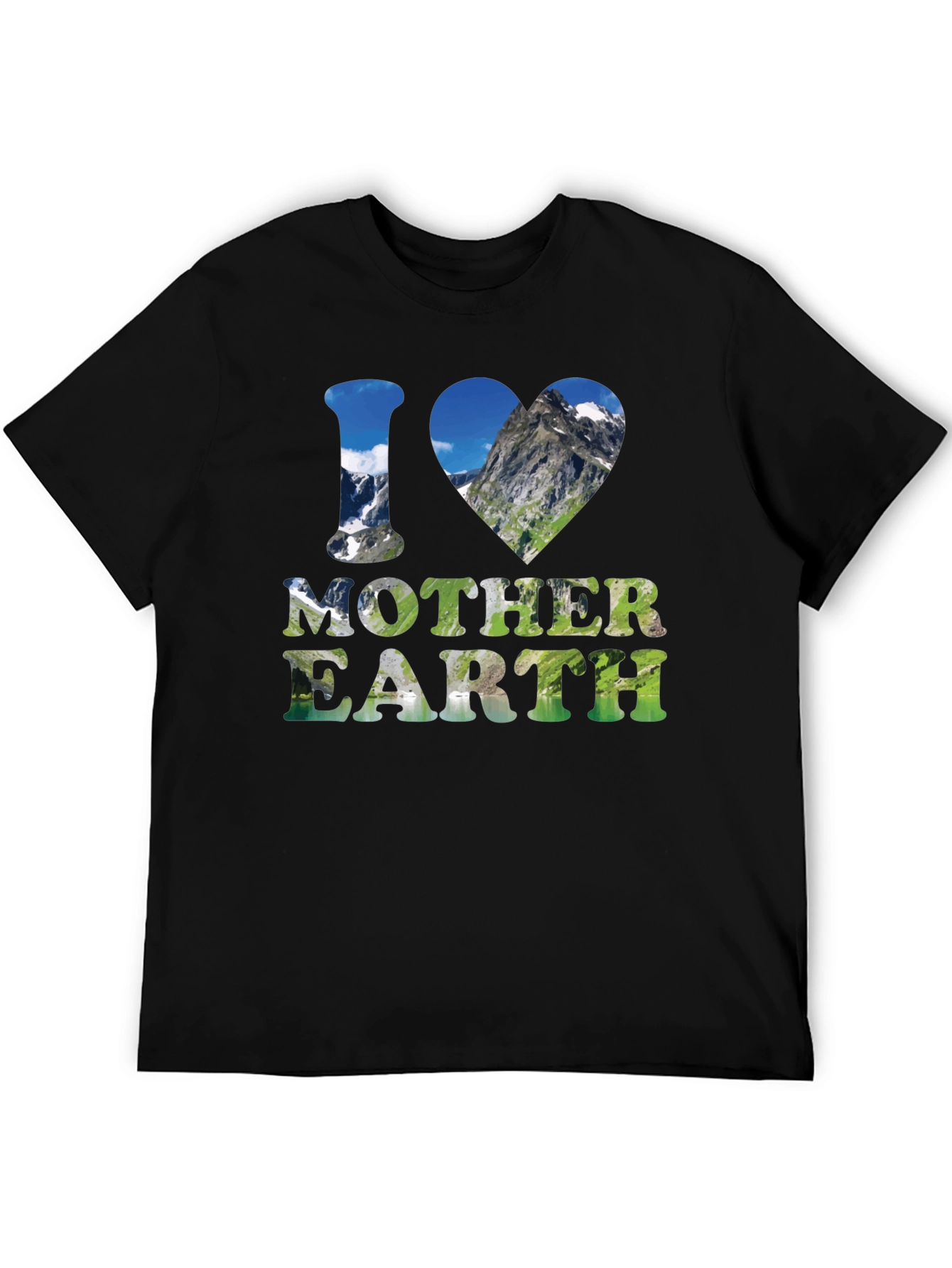 I Love Mother Earth Graphic T-Shirt
