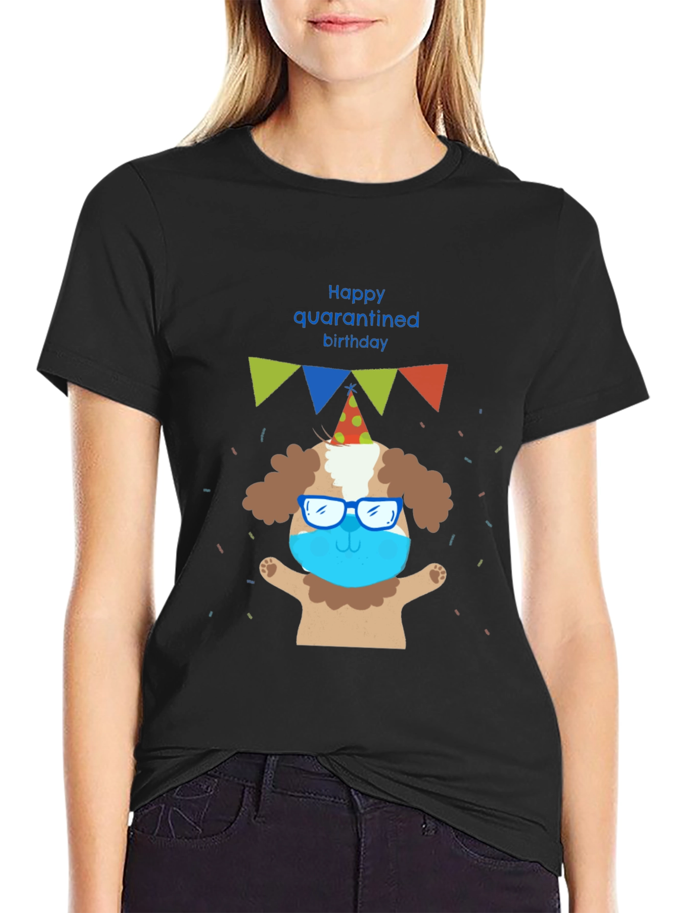 Quarantine Birthday Dog T-Shirt