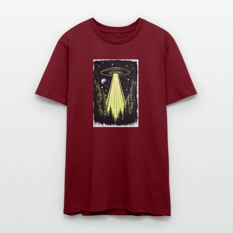 UFO in the Midnight Pines