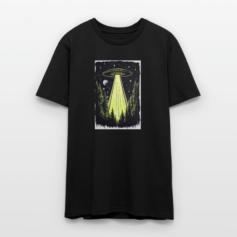 UFO in the Midnight Pines