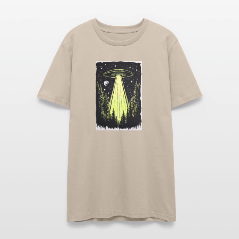 UFO in the Midnight Pines