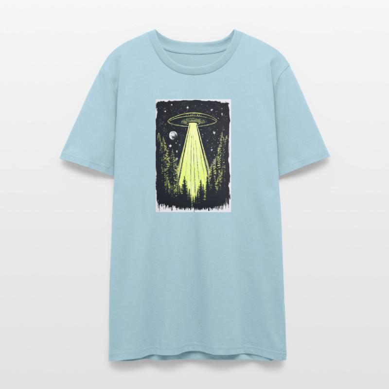 UFO in the Midnight Pines