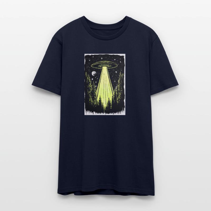 UFO in the Midnight Pines