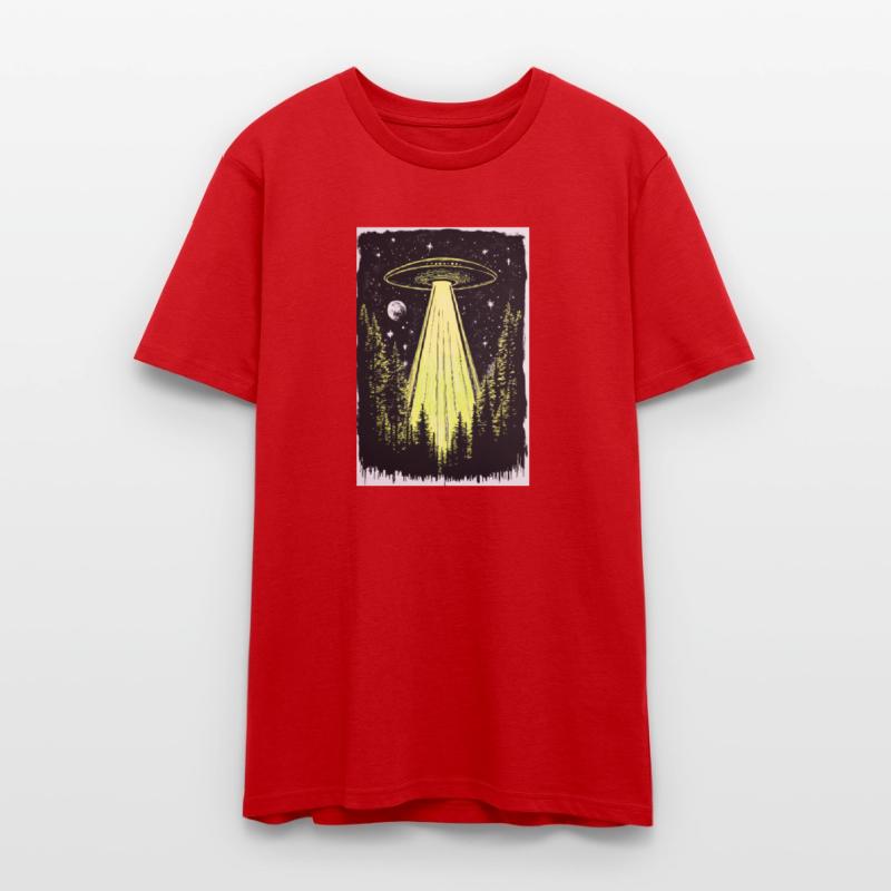 UFO in the Midnight Pines