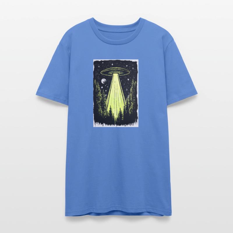 UFO in the Midnight Pines