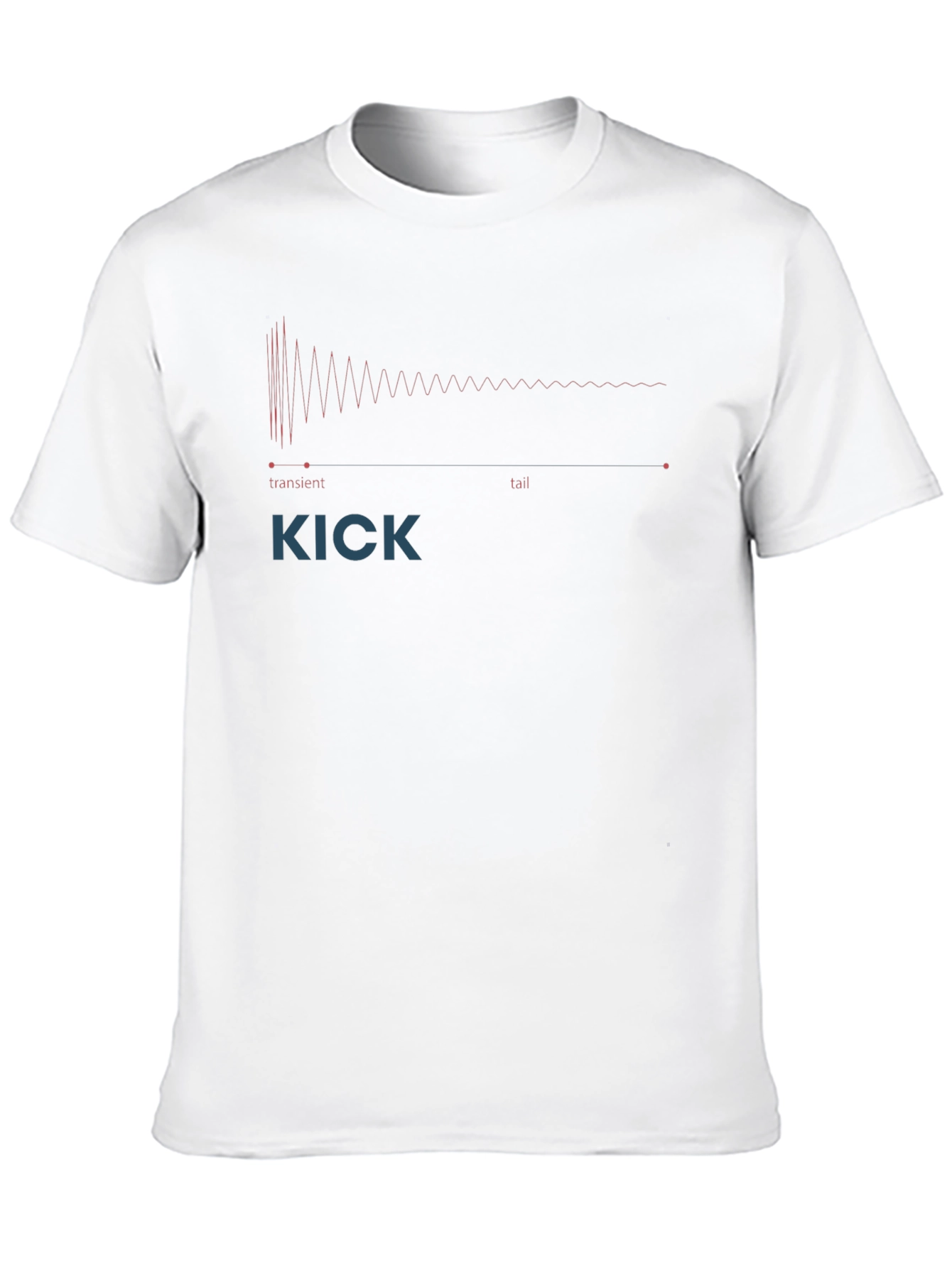 KICK Transient Tail Graphic Tee - Black