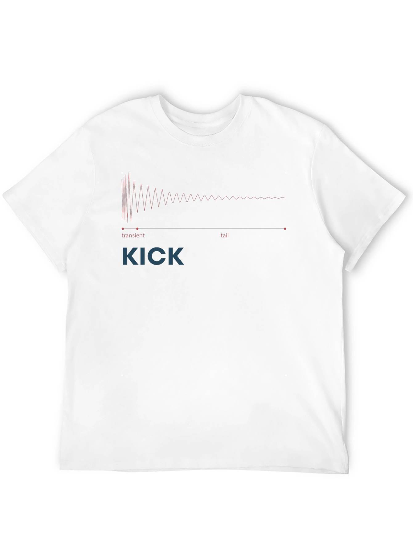 KICK Transient Tail Graphic Tee - Black