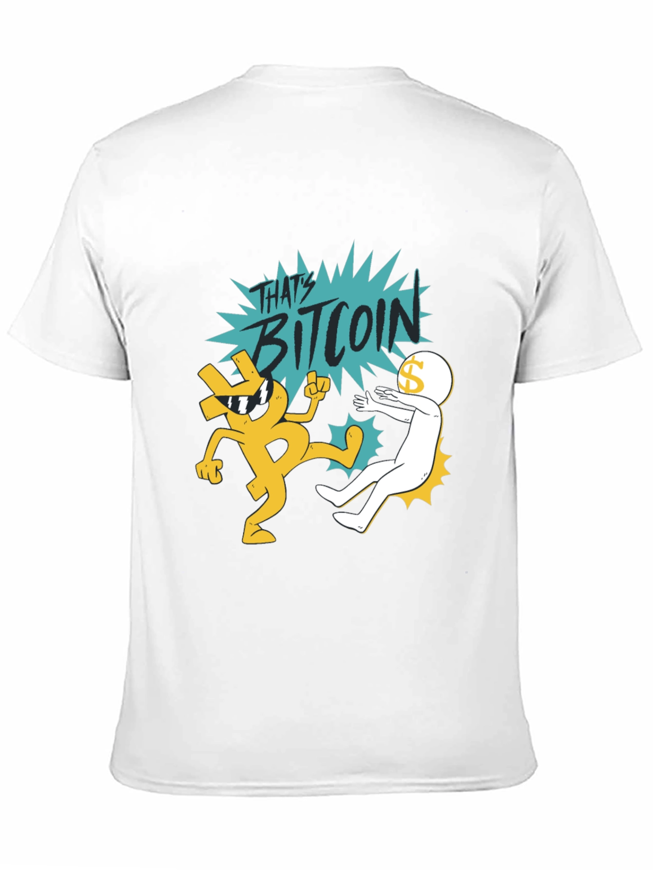 Thats Bitcoin! Graphic Black T-Shirt