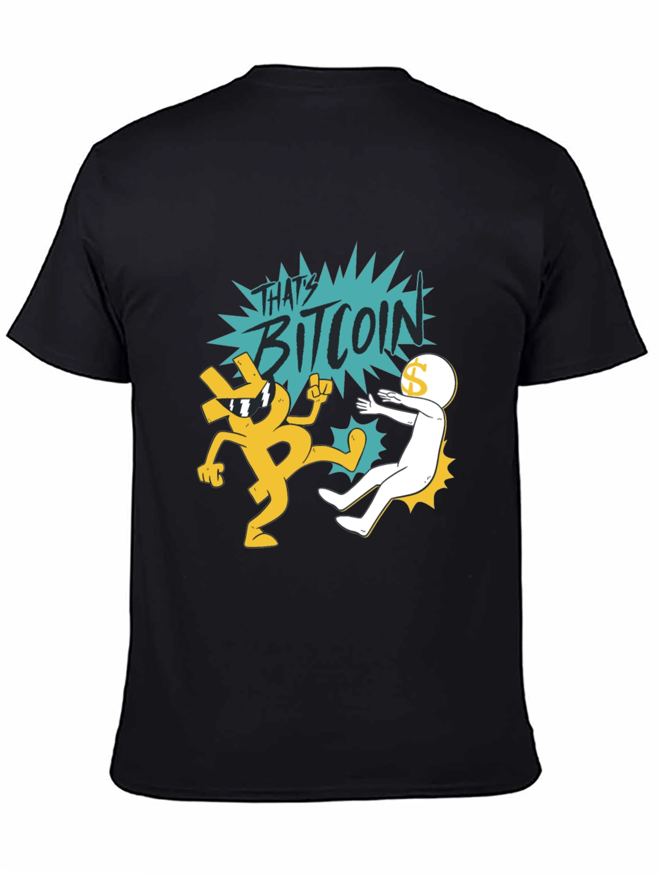 Thats Bitcoin! Graphic Black T-Shirt