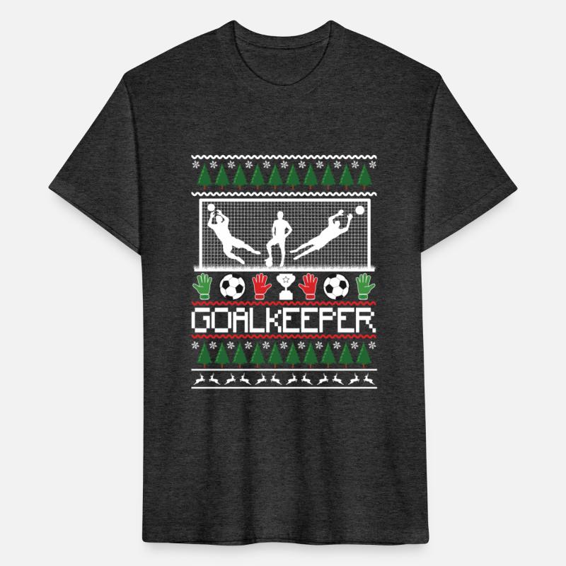 Ugly Christmas Goal Keeper Print Soccer Goalie