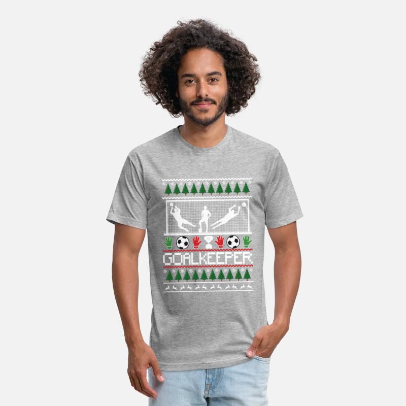 Ugly Christmas Goal Keeper Print Soccer Goalie