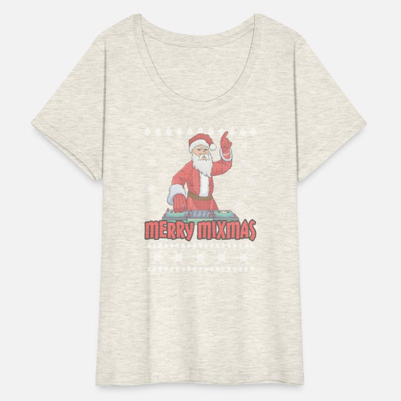 Ugly December Techno Rave Santa Ugly Christmas