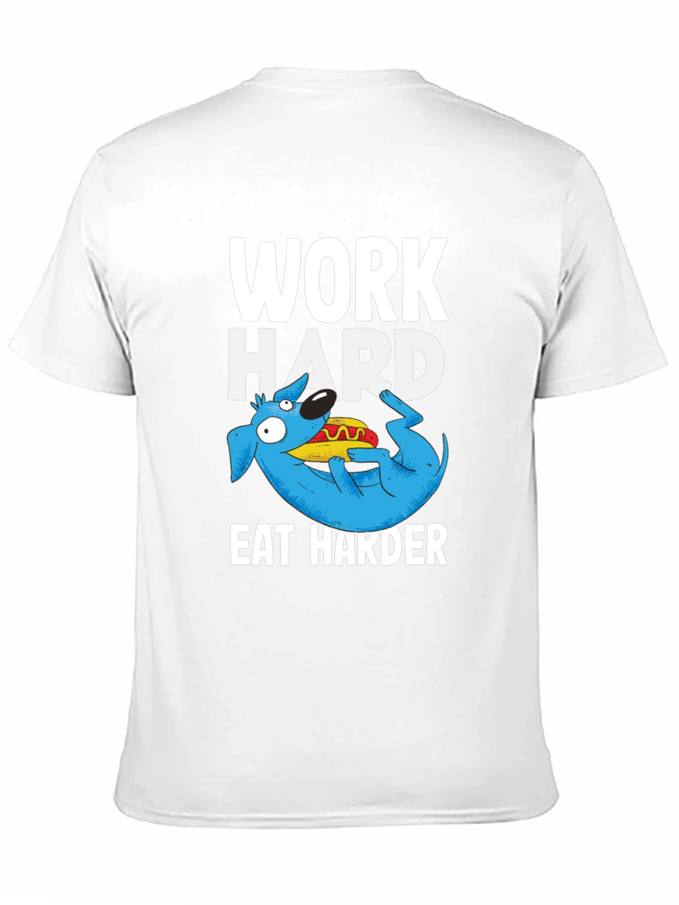 Work Hard Eat Harder Graphic T-Shirt