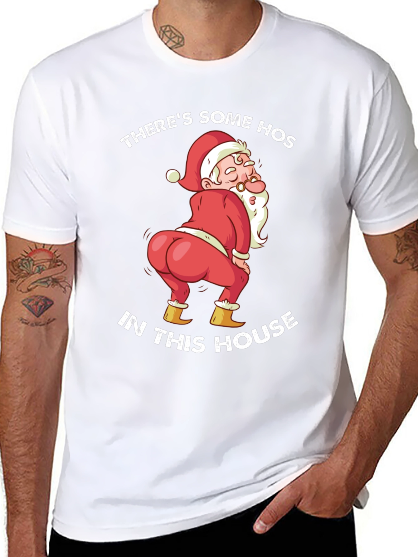 Funny Santa Twerk T-Shirt