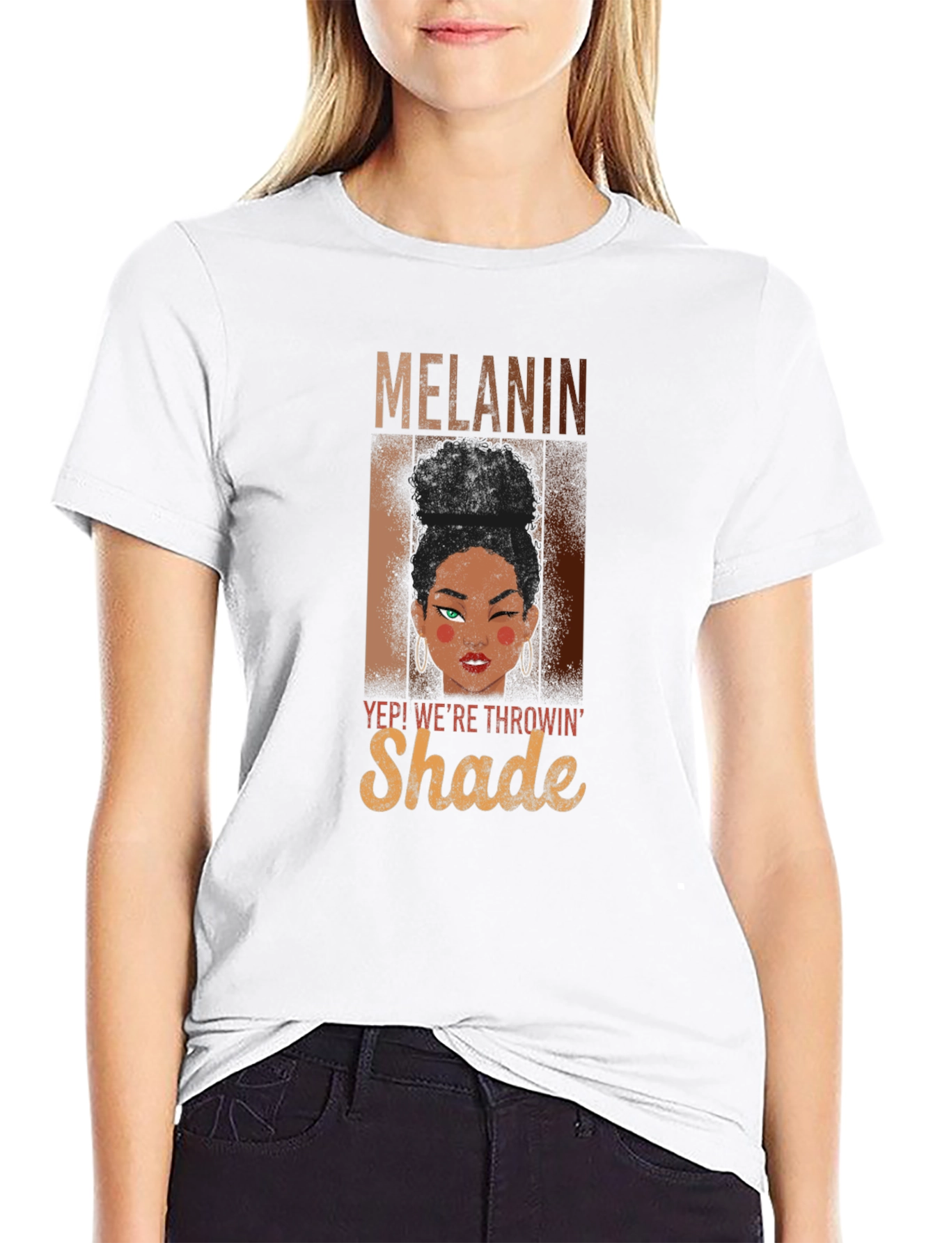 Melanin Shade T-Shirt - Stylish Graphic Tee