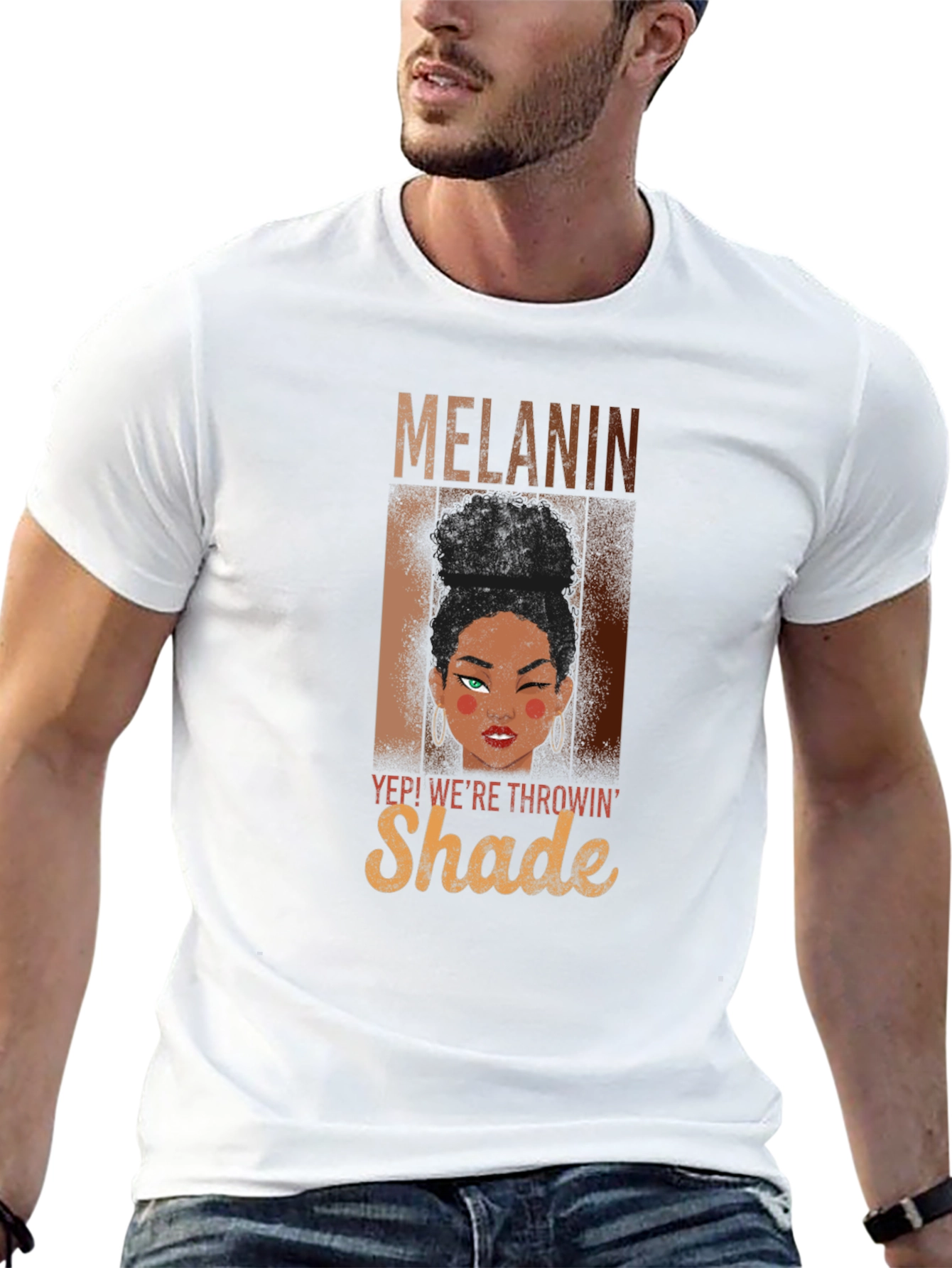 Melanin Shade T-Shirt - Stylish Graphic Tee