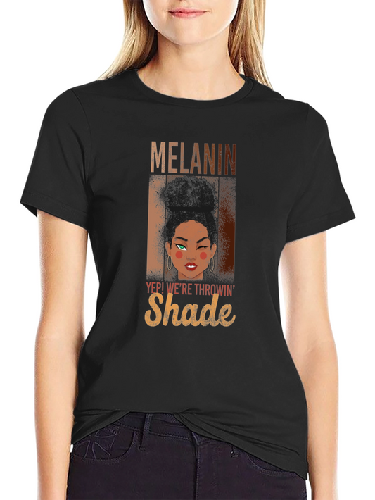 Melanin Shade T-Shirt - Stylish Graphic Tee