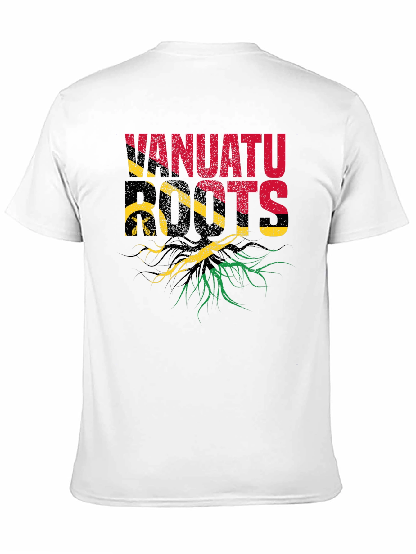 Vanuatu Roots Black T-Shirt