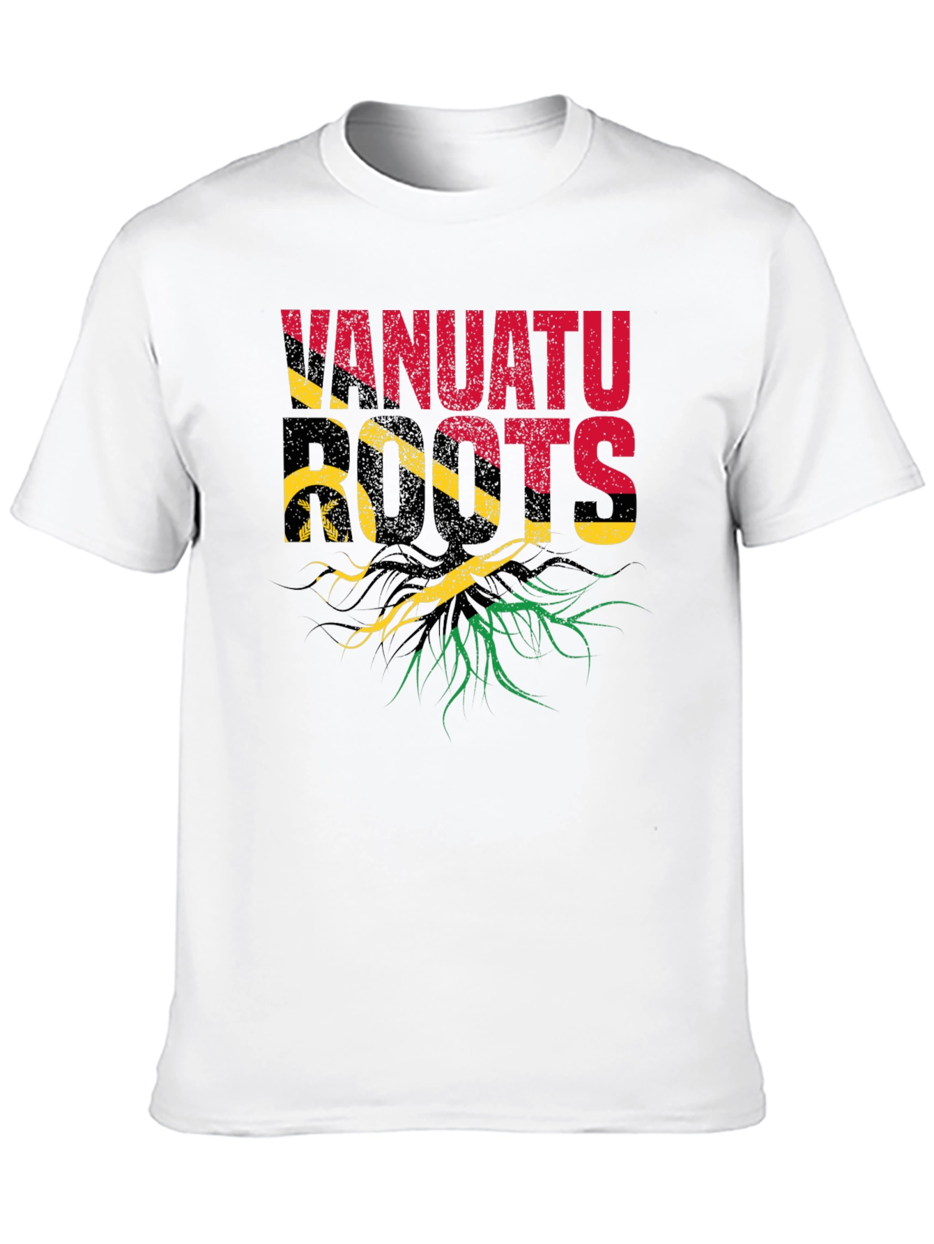 Vanuatu Roots Black T-Shirt