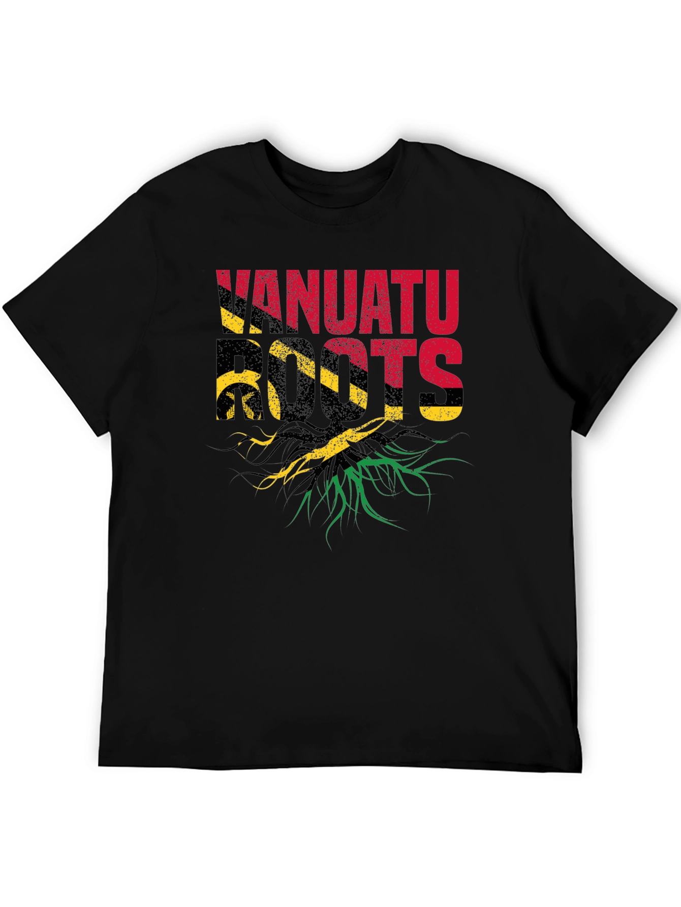 Vanuatu Roots Black T-Shirt