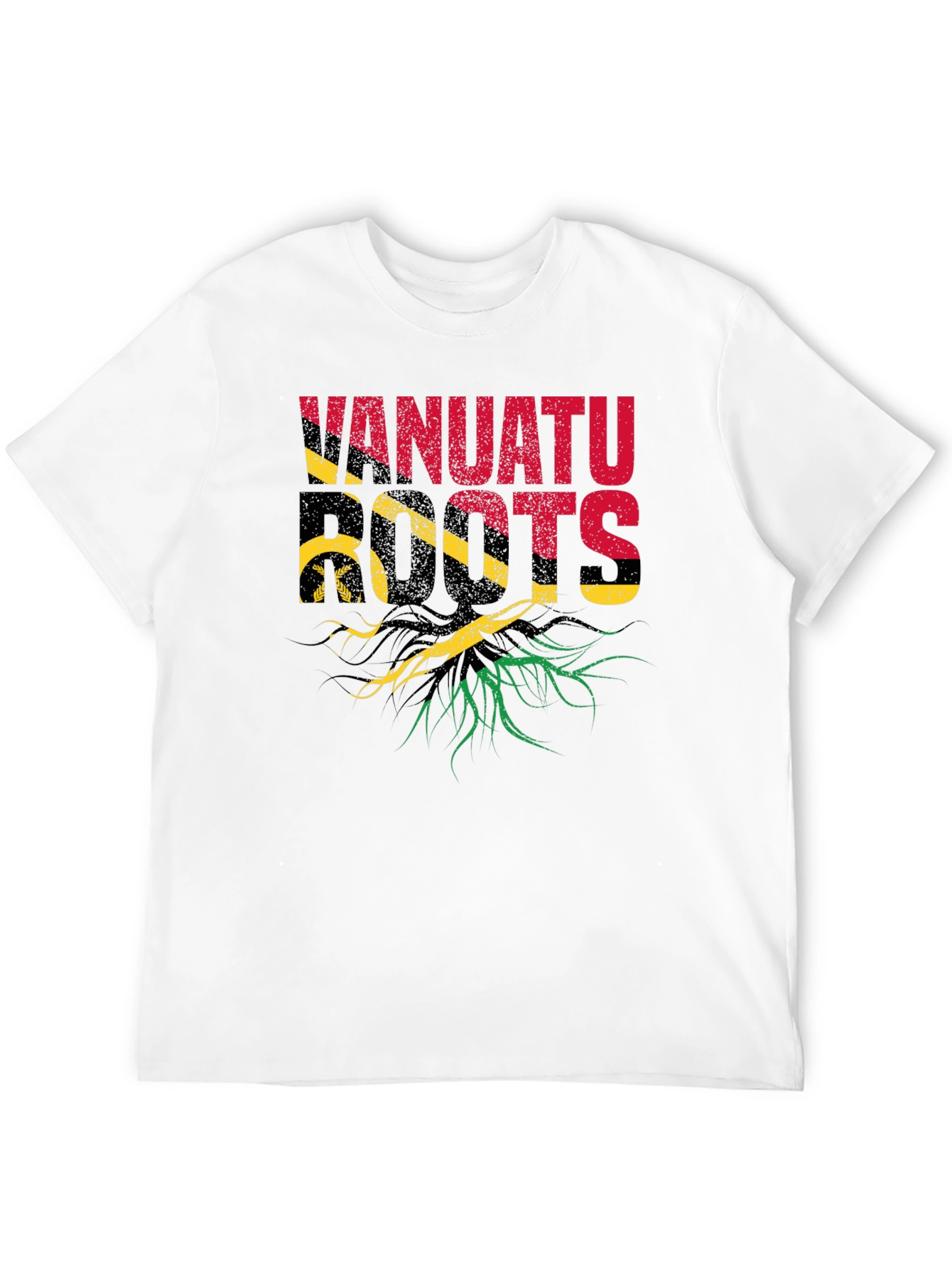 Vanuatu Roots Black T-Shirt