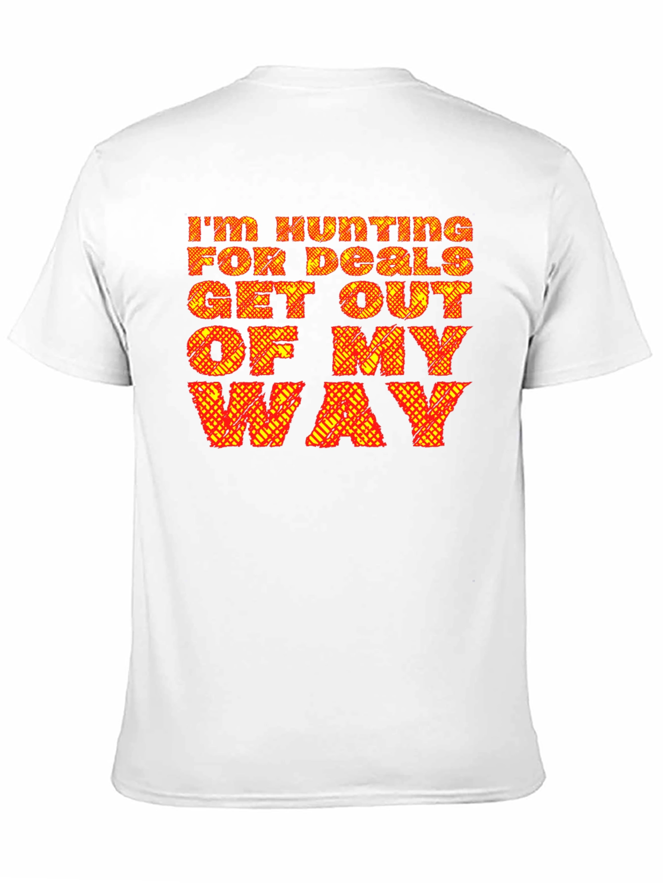 Hunting for Deals Black Graphic Tee