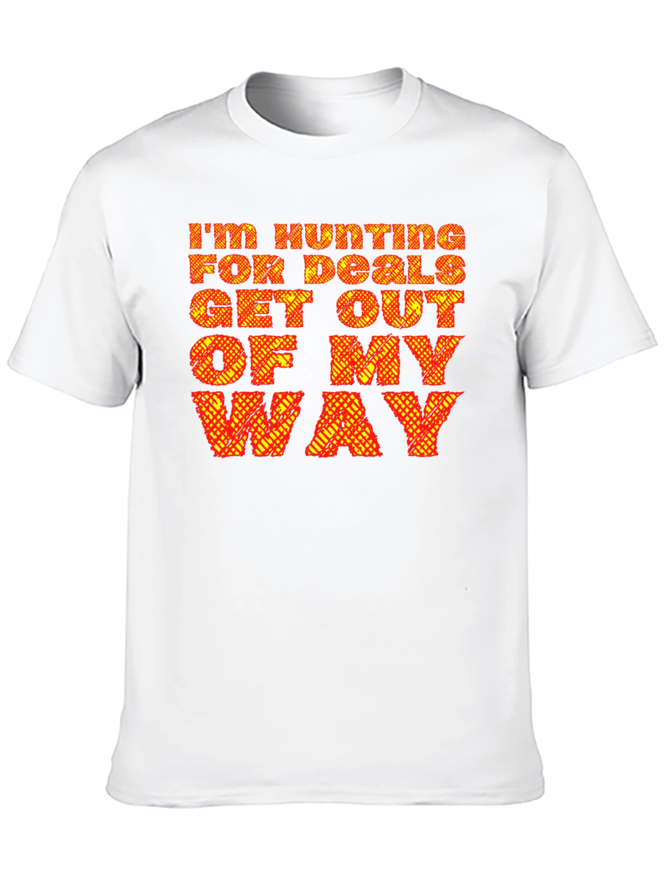 Hunting for Deals Black Graphic Tee