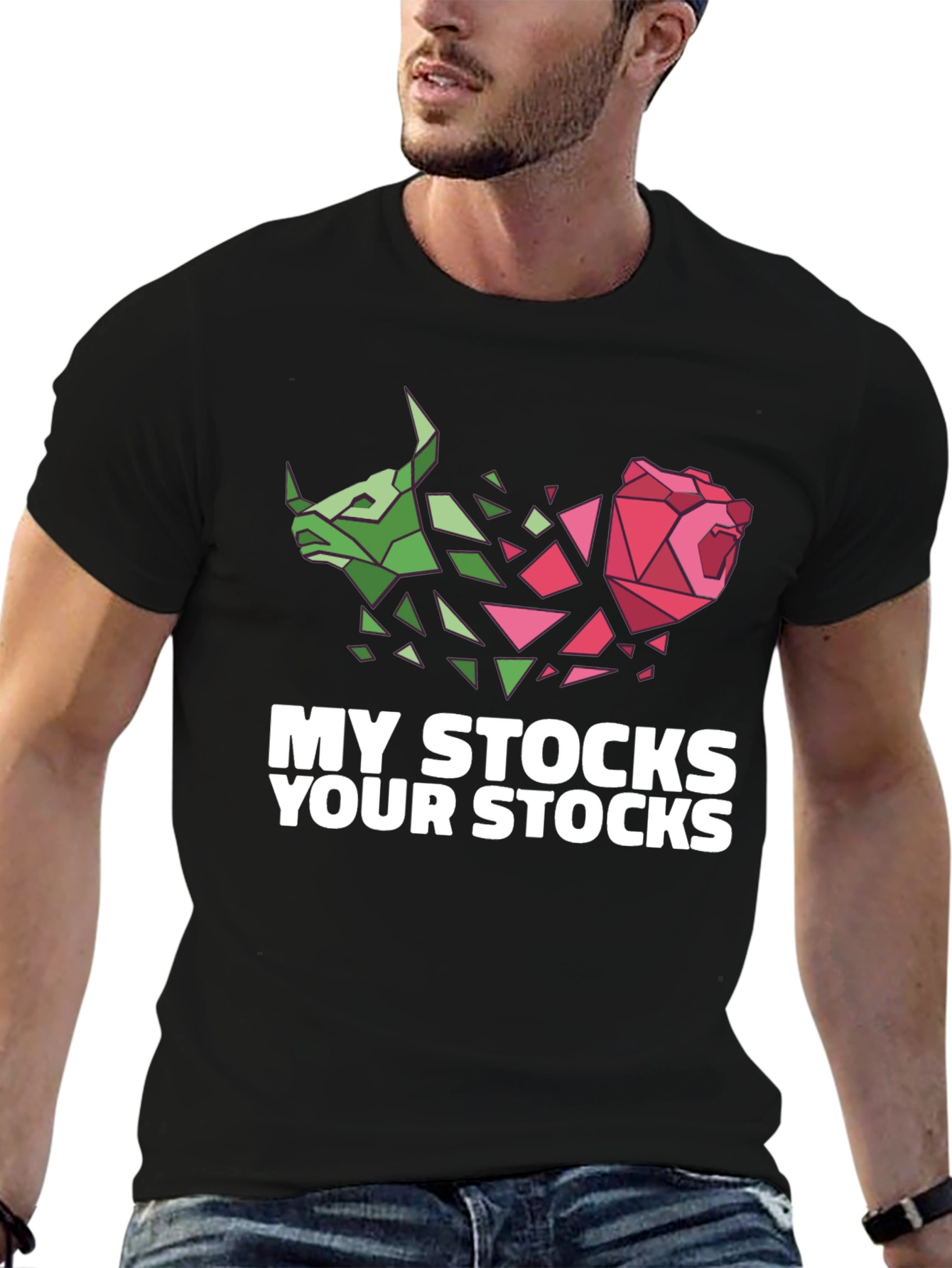 Bull and Bear Stocks T-Shirt