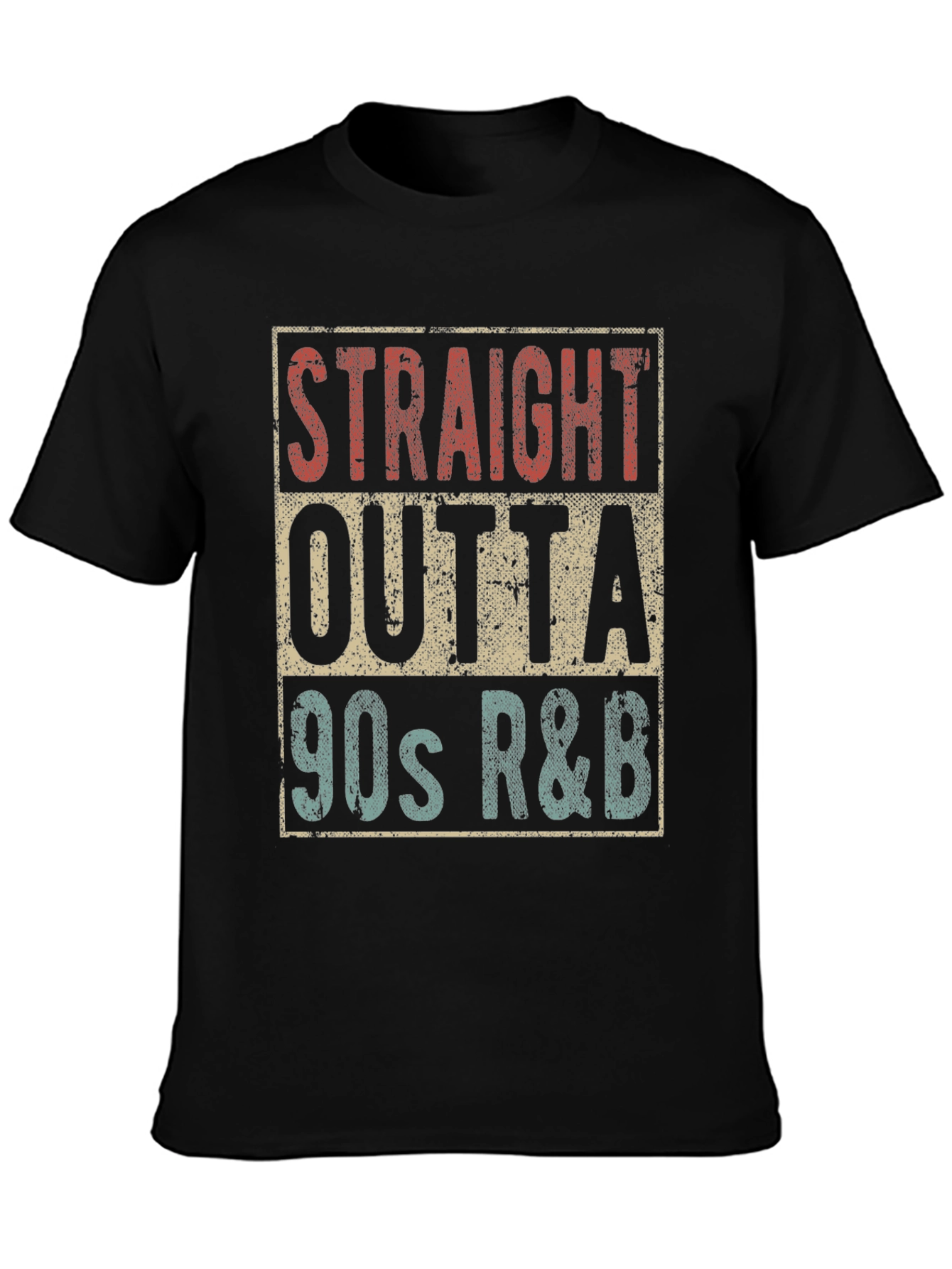 Straight Outta 90s R&B T-Shirt Retro Style