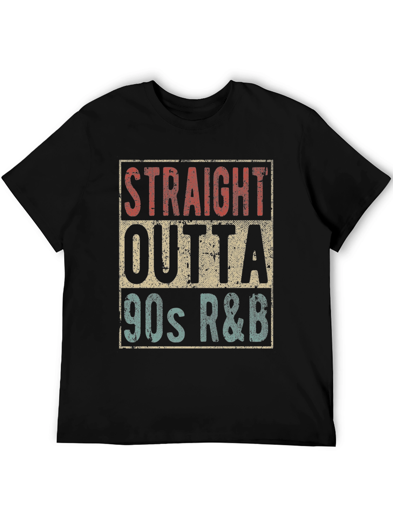 Straight Outta 90s R&B T-Shirt Retro Style