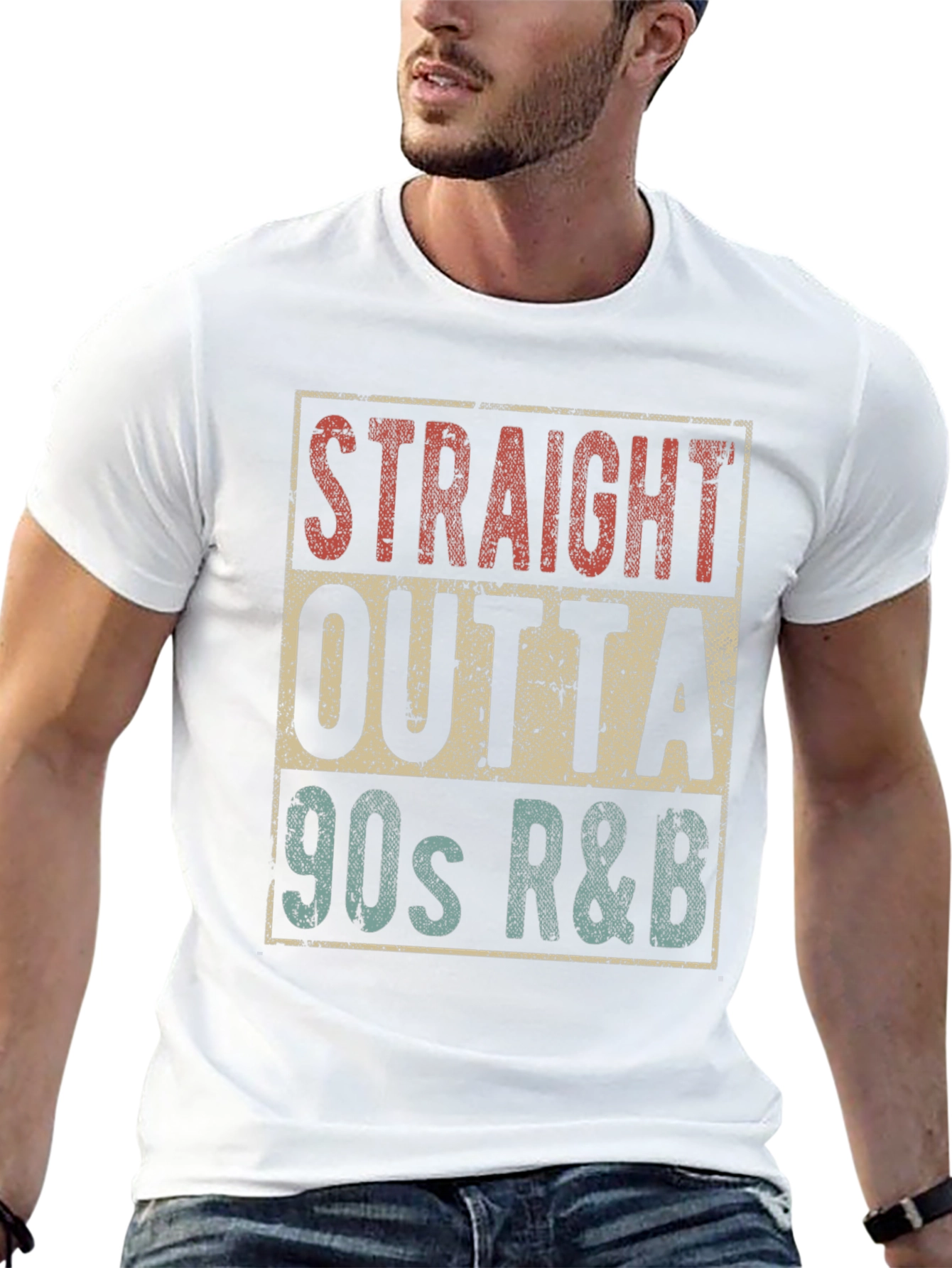 Straight Outta 90s R&B T-Shirt Retro Style