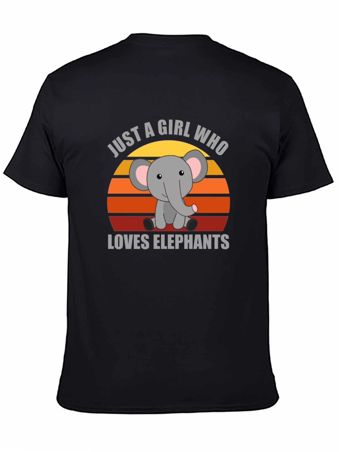 Just A Girl Who Loves Elephants T-Shirt