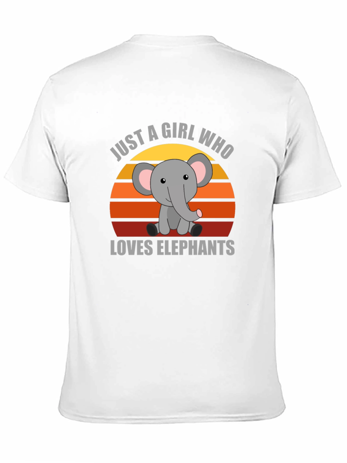 Just A Girl Who Loves Elephants T-Shirt
