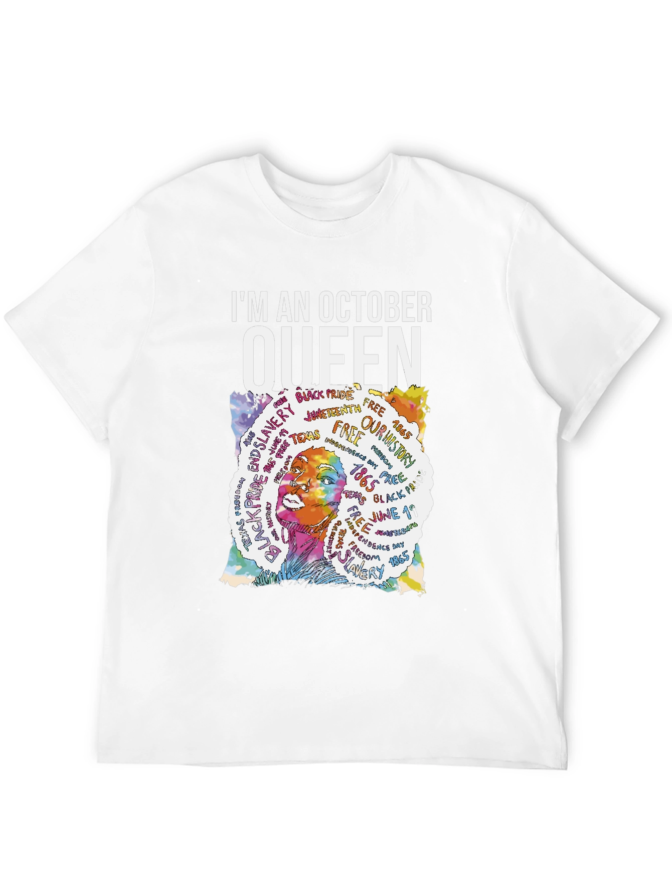 October Queen Black Pride T-Shirt