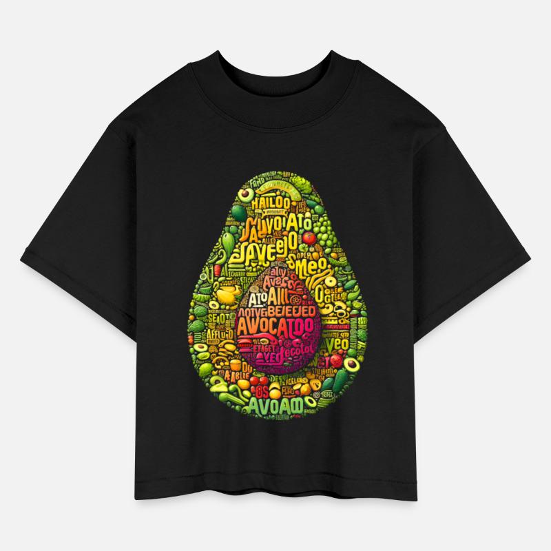 ULTRA AVOCADO TYPOGRAPHY ART, TEXT ART, WORD ART