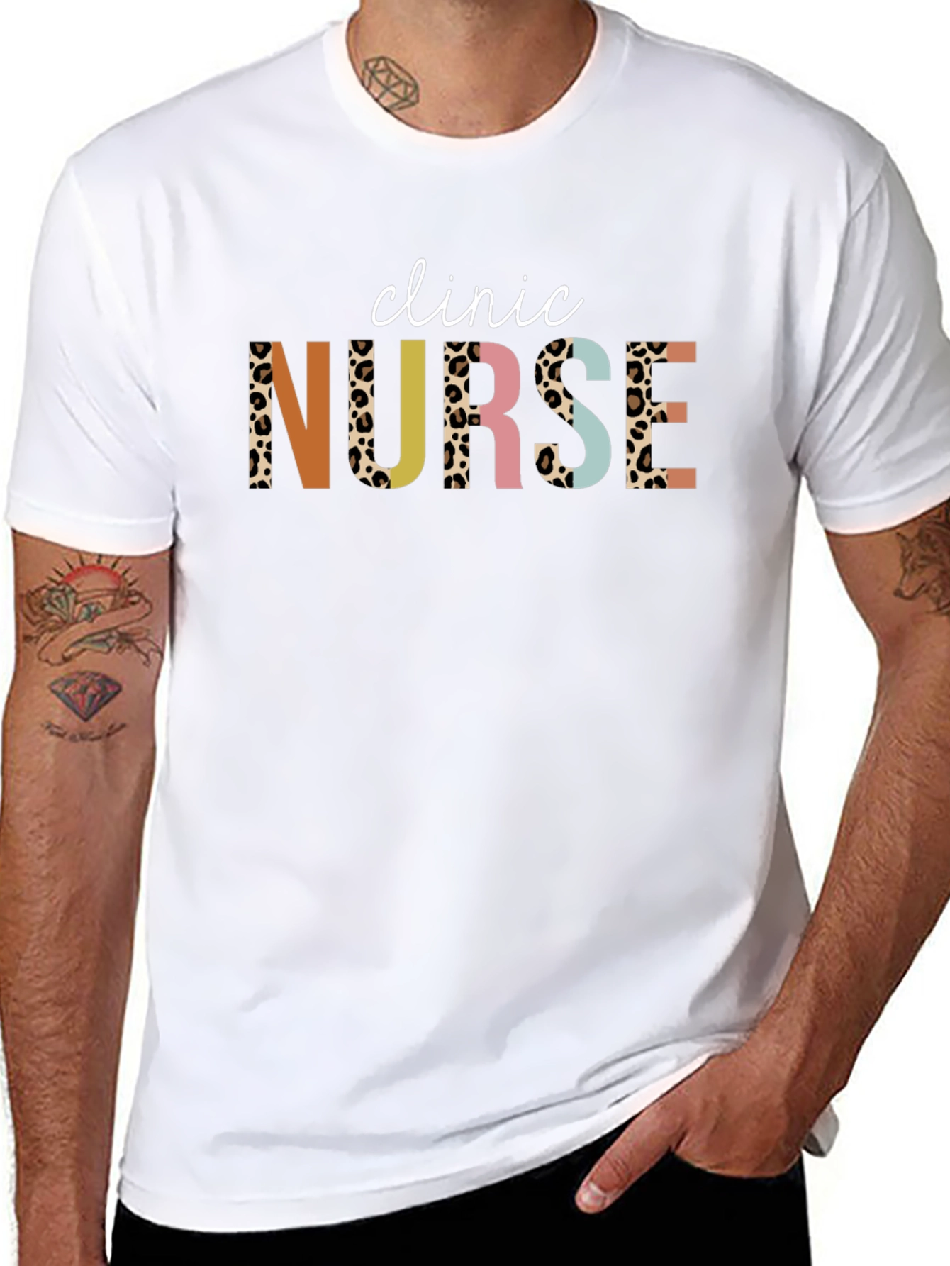 Clinic Nurse Graphic T-Shirt