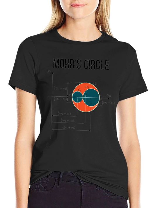 Mohrs Circle Graphic T-Shirt - Civil Engineering