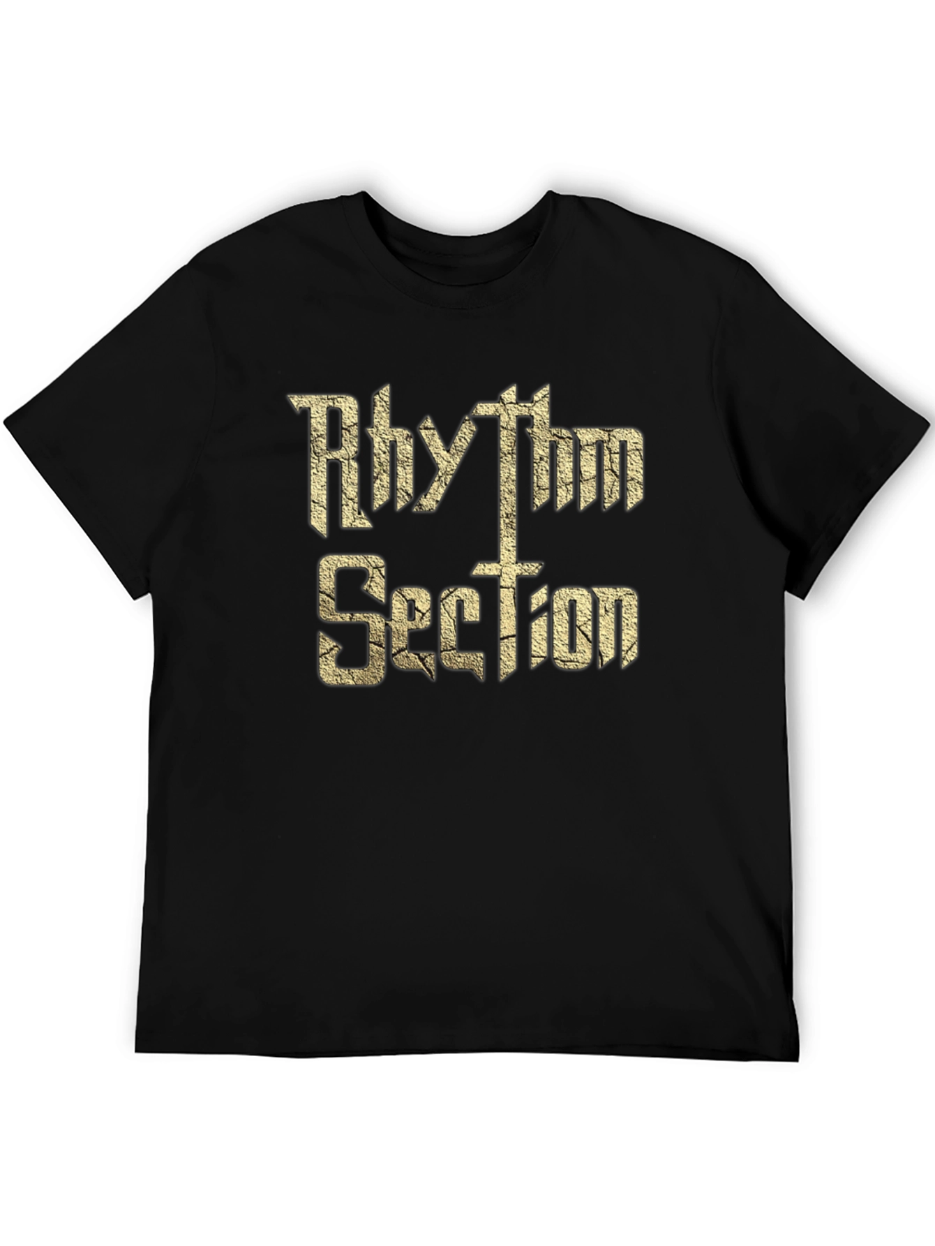 Rhythm Section Graphic Tee - Black Cotton Comfort